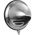 Czerpnia/wyrzutnia wypukła z okapnikiem