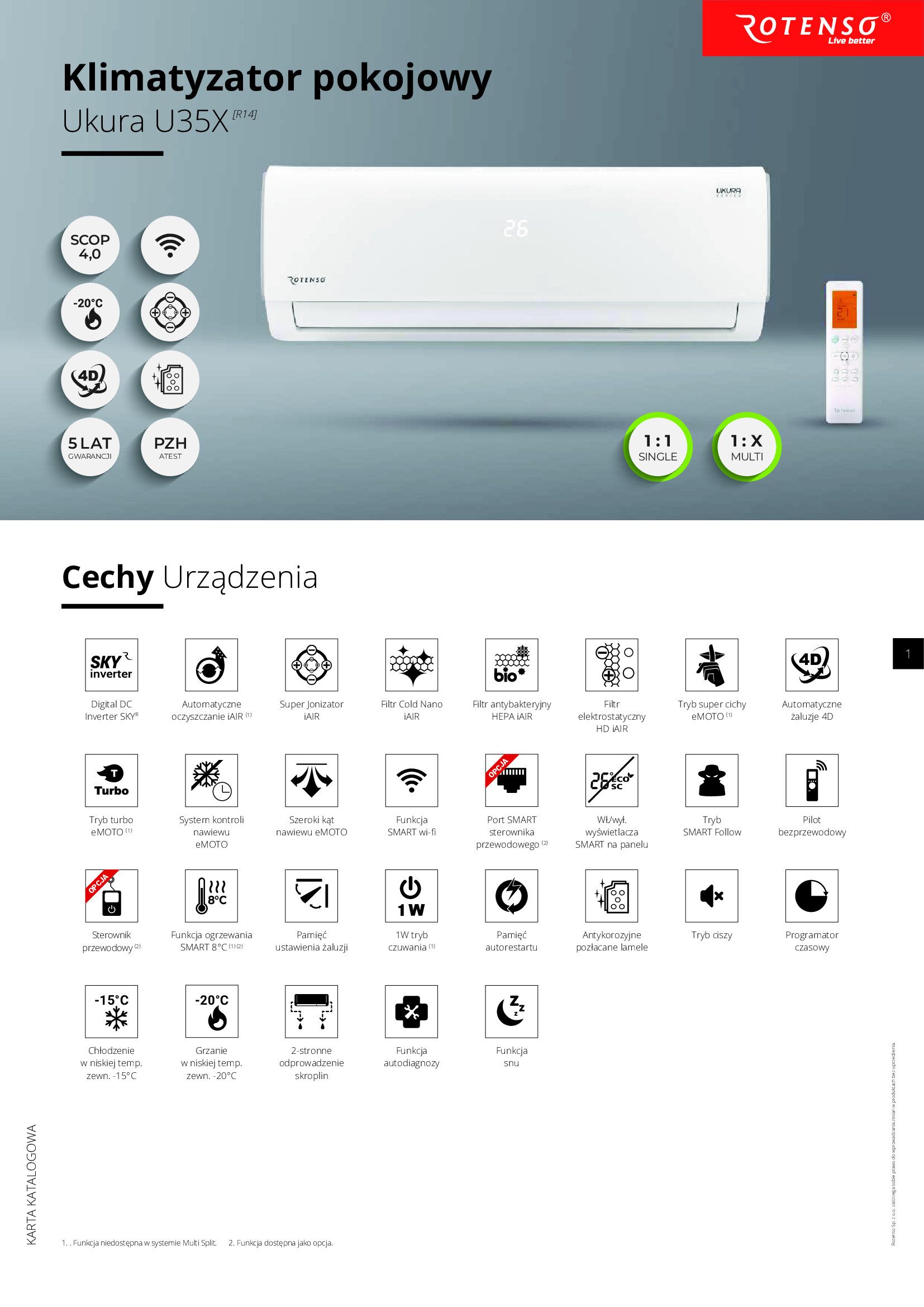 Klimatyzator-pokojowy-Rotenso-Ukura-wifi-35-kW-karta-katalogowa