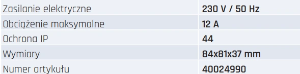 Przełącznik biegów INTER-4P VENTURE INDUSTRIES-parametry