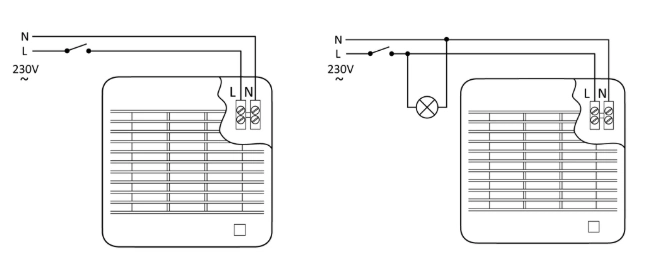 Schemat połączenia-zwykły