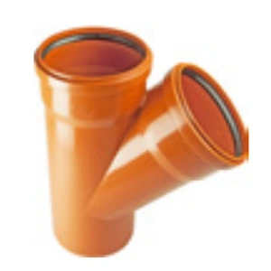 Trójnik PVC Kaczmarek Malewo SN8 45°-obrazek-produktu