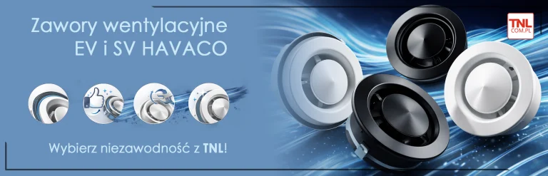 Zawory wentylacyjne EV i SV HAVACO